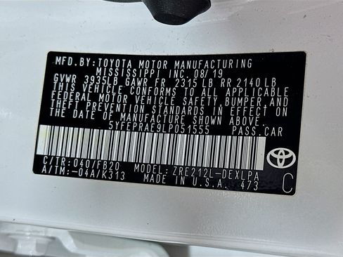 Used 2020 Toyota Corolla LE FWD image 12