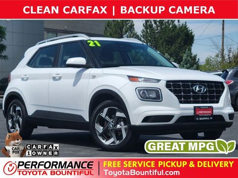 Used 2021 Hyundai Venue SEL FWD image 1