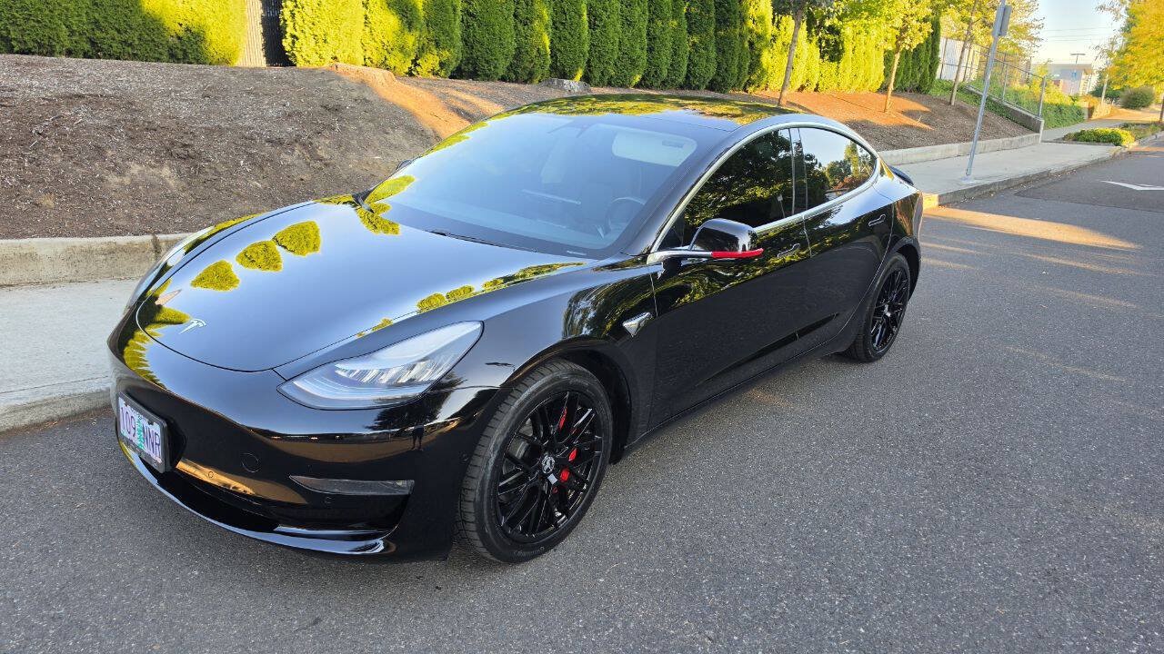 Used 2018 Tesla Model 3 Long Range AWD/4WD image 1