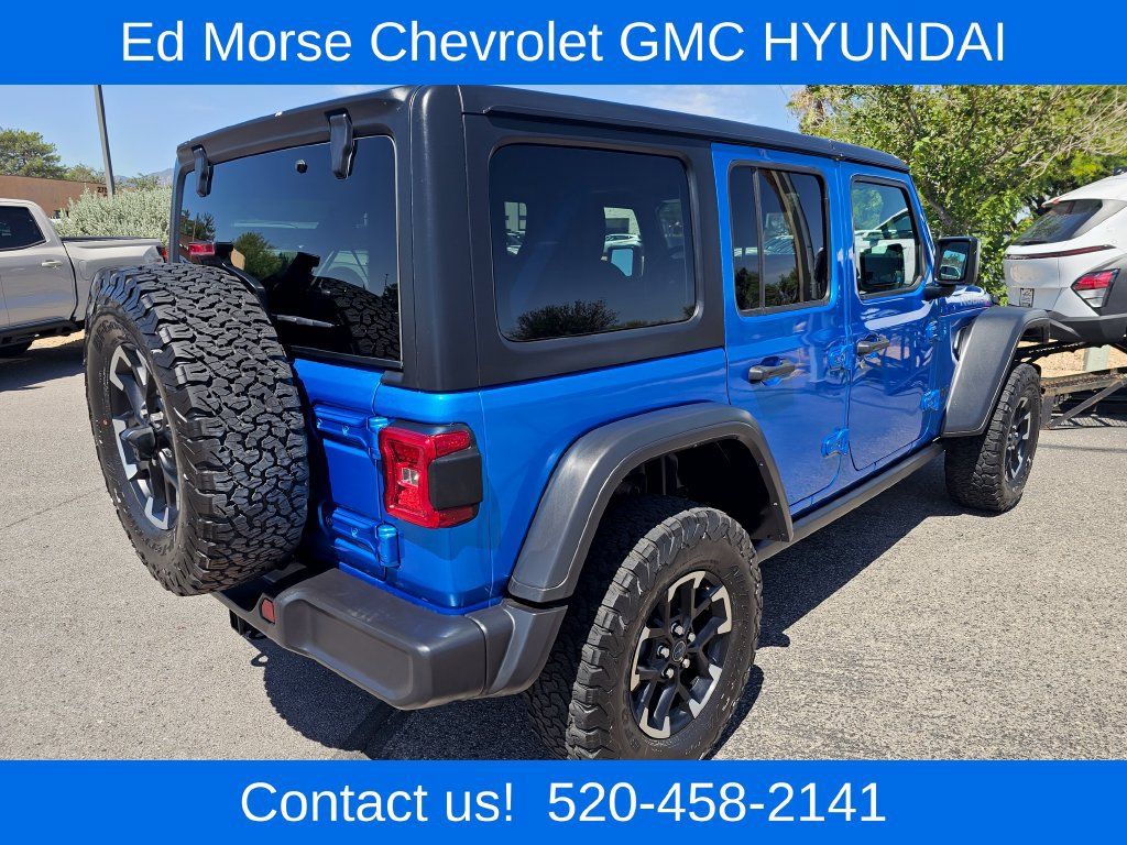 Used 2024 Jeep Wrangler Unlimited Rubicon 4xe AWD/4WD image 5