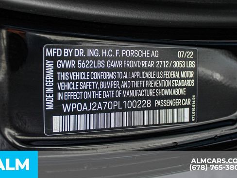 Used 2023 Porsche Panamera 4 Platinum Edition w/ Assistance Package AWD/4WD image 40