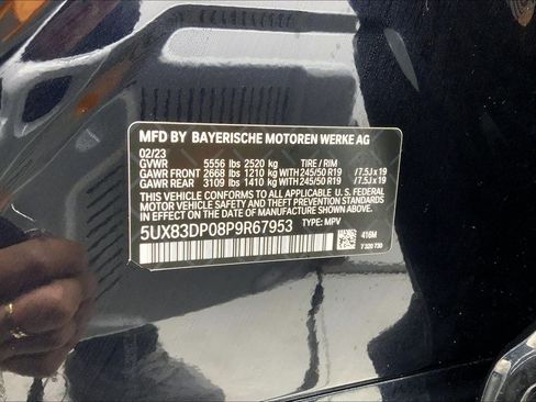 Certified 2023 BMW X3 M40i w/ Parking Assistance Package image 23