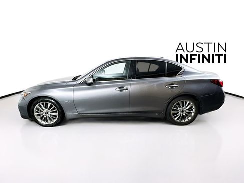 Used 2019 INFINITI Q50 Luxe w/ All Weather Package (L93) image 4