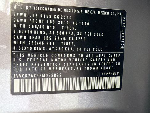 Used 2023 Volkswagen Tiguan SE R-Line FWD image 21
