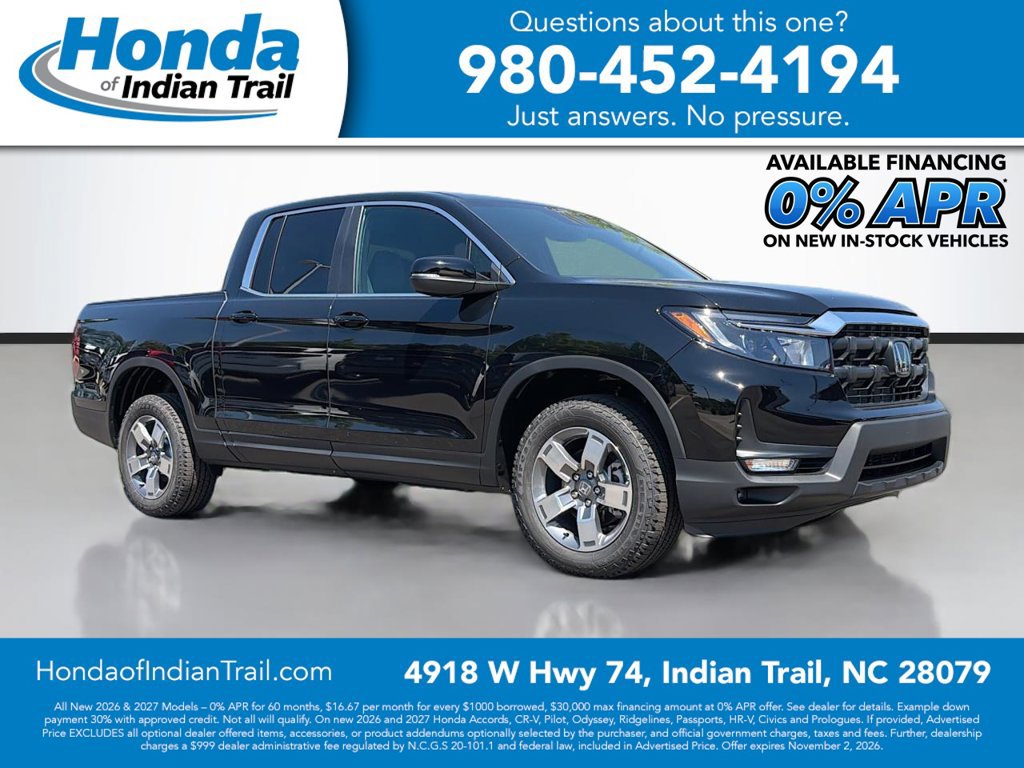 New 2026 Honda Ridgeline RTL 360° Tour
