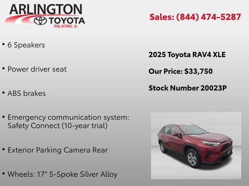 Used 2025 Toyota RAV4 XLE AWD/4WD image 4