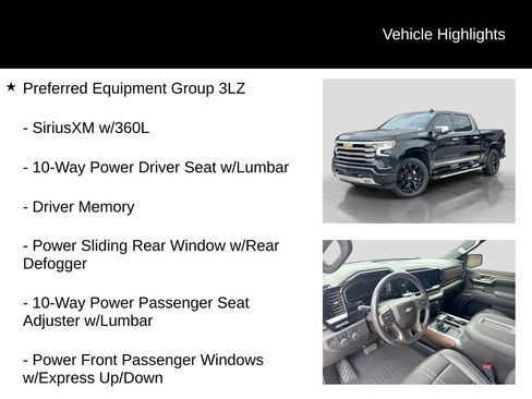 Used 2022 Chevrolet Silverado 1500 High Country w/ Technology Package AWD/4WD image 6