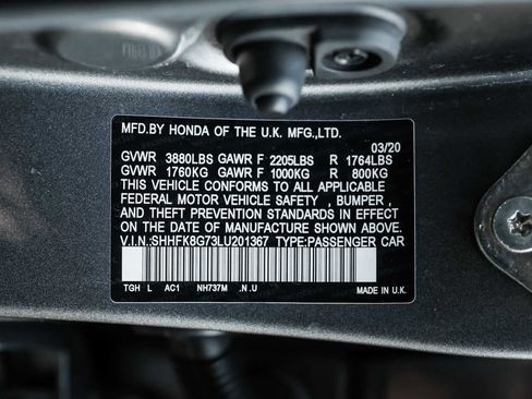 Used 2020 Honda Civic Type R image 29