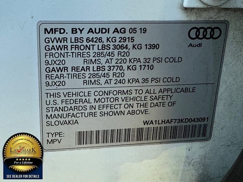 Used 2019 Audi Q7 2.0T Premium Plus w/ Premium Plus Package image 24