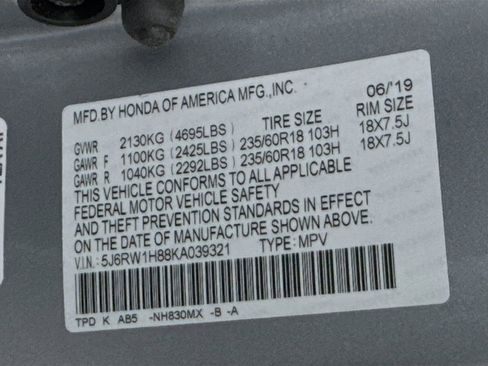 Used 2019 Honda CR-V EX-L image 40