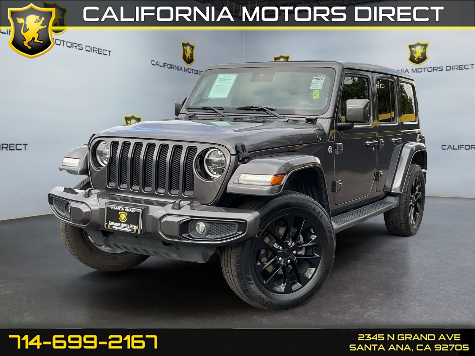 Used 2021 Jeep Wrangler Unlimited Sahara AWD/4WD image 1