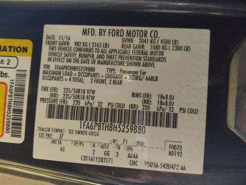 Used 2017 Ford Mustang Premium RWD image 33