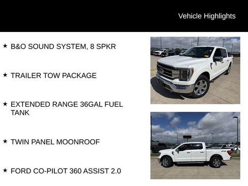 Used 2023 Ford F150 Lariat w/ Equipment Group 502A High AWD/4WD image 5