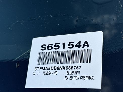 Used 2022 Toyota Tundra 1794 Edition image 38