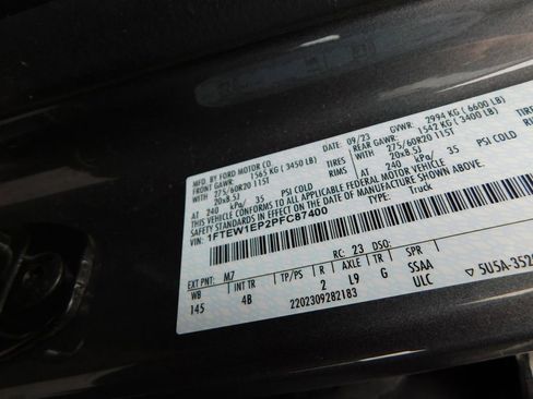 Used 2023 Ford F150 XLT w/ Equipment Group 302A High AWD/4WD image 8