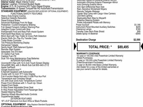 New 2026 RAM 2500 Laramie w/ Night Edition AWD/4WD image 2