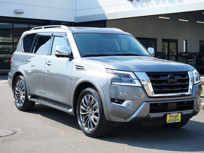 Used 2024 Nissan Armada Platinum w/ Captain's Chairs Package