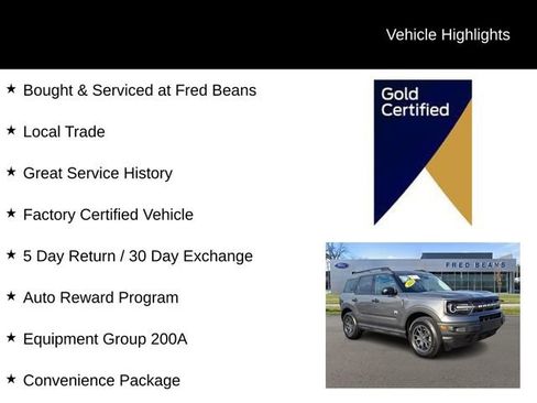 Used 2023 Ford Bronco Sport Big Bend w/ Convenience Package AWD/4WD image 4
