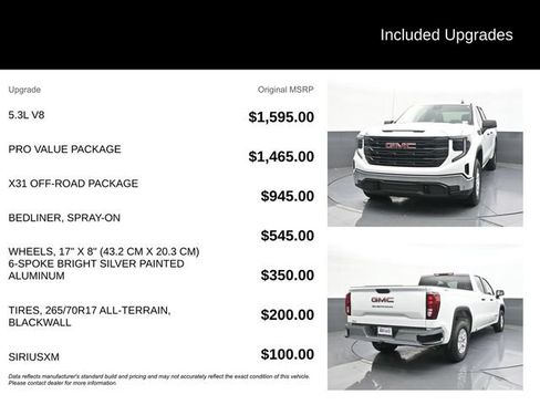 Used 2024 GMC Sierra 1500 Pro w/ Pro Value Package AWD/4WD image 9