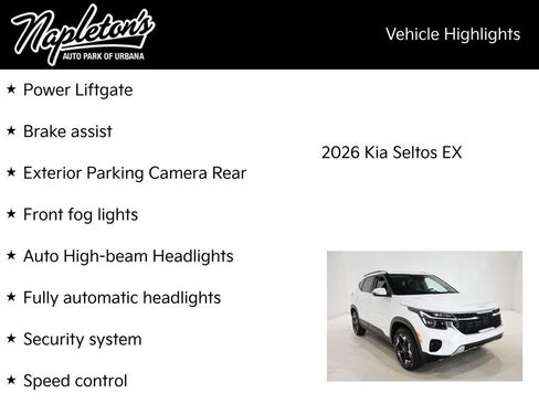 New 2026 Kia Seltos EX w/ EX Sunroof Package AWD/4WD image 16