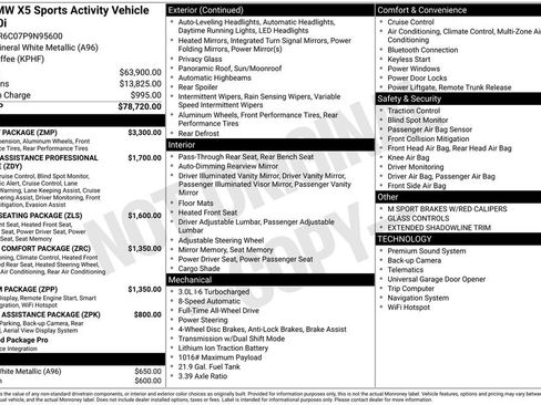 Used 2023 BMW X5 xDrive40i w/ M Sport Package image 3