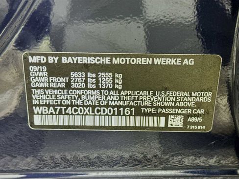 Used 2020 BMW 740i xDrive xDrive w/ Premium Package image 36