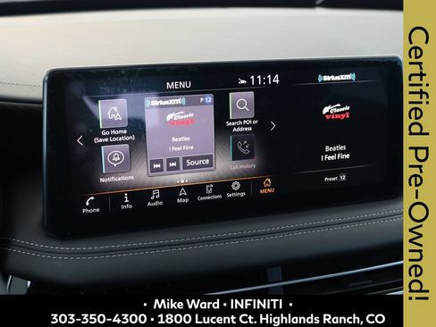 Certified 2023 INFINITI QX60 Sensory w/ Vision Package AWD/4WD image 8
