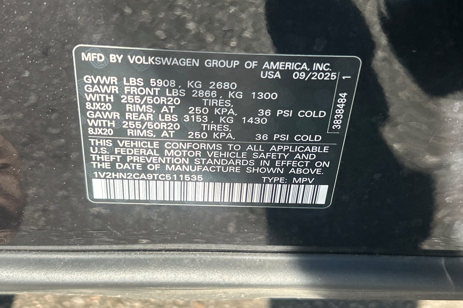 Used 2026 Volkswagen Atlas SE AWD/4WD image 29