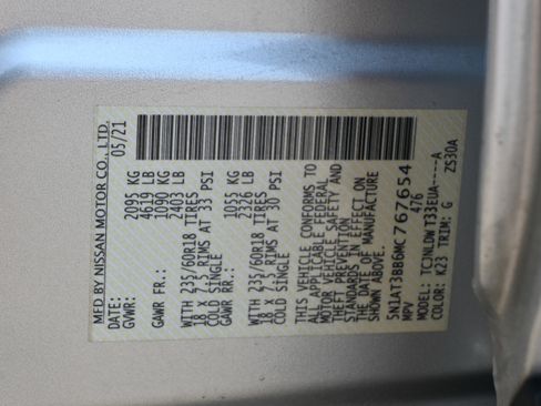 Used 2021 Nissan Rogue SV image 41