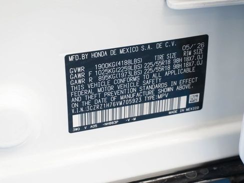 New 2027 Honda HR-V EX-L image 31