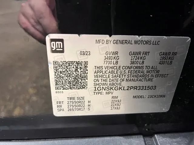 Used 2023 Chevrolet Suburban High Country AWD/4WD image 31