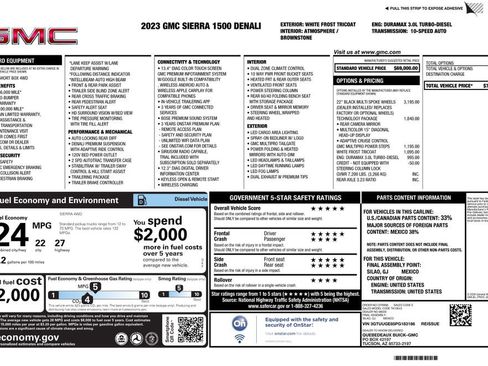 Used 2023 GMC Sierra 1500 Denali w/ Technology Package image 4