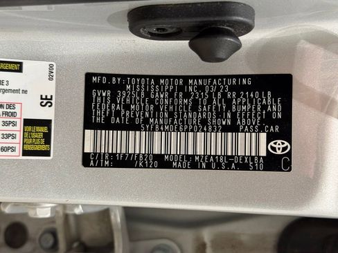 Certified 2023 Toyota Corolla LE image 27