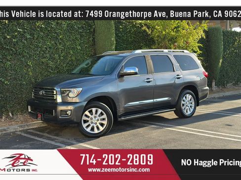 Used 2019 Toyota Sequoia Platinum w/ Carpet Mat Package (TMS) AWD/4WD image 13