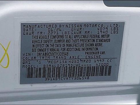 New 2026 Nissan Sentra SV w/ SV Convenience Package FWD image 8