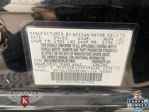 Used 2024 Nissan Versa S w/ S Plus Package FWD image 27