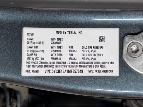 Used 2021 Tesla Model 3 Standard Range Plus RWD image 25