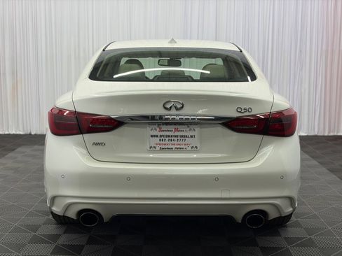 Used 2022 INFINITI Q50 Luxe w/ Cargo Package AWD/4WD image 7