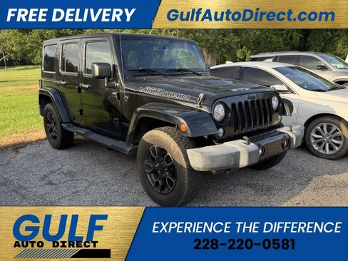 Used 2017 Jeep Wrangler Unlimited Sahara AWD/4WD image 1