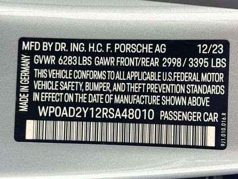 Certified 2024 Porsche Taycan GTS AWD/4WD image 34