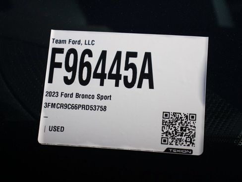 Certified 2023 Ford Bronco Sport Outer Banks AWD/4WD image 30