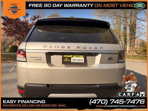 Used 2016 Land Rover Range Rover Sport HSE image 10