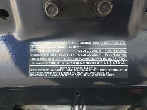 Certified 2022 Nissan Pathfinder Platinum w/ Cargo Package AWD/4WD image 41