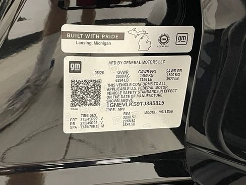 New 2026 Chevrolet Traverse RS AWD/4WD image 24