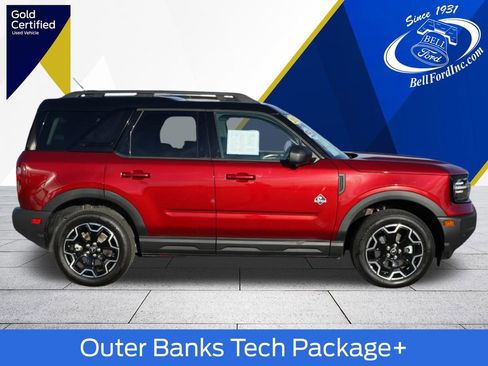 Certified 2025 Ford Bronco Sport Outer Banks w/ Outer Banks Tech Package+ image 2
