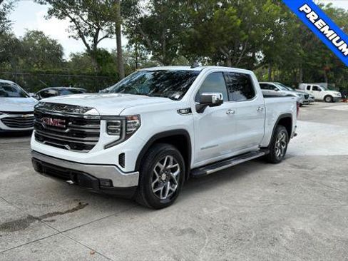 Used 2025 GMC Sierra 1500 SLT w/ SLT Premium Package AWD/4WD image 2
