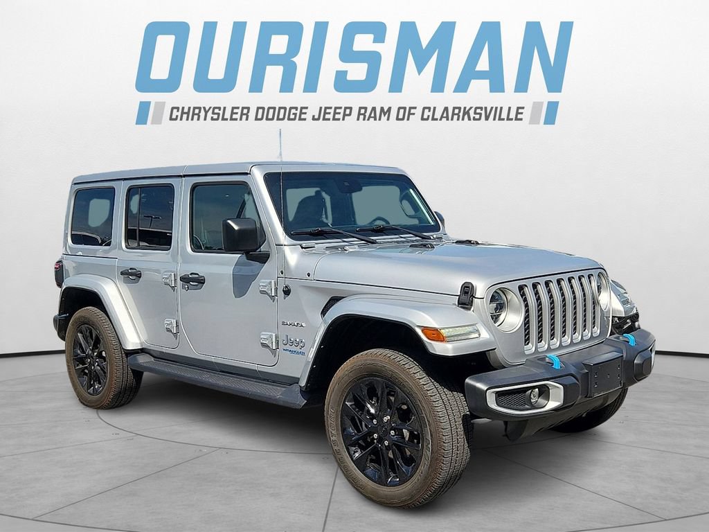 Used 2022 Jeep Wrangler Unlimited Sahara w/ Safety Group AWD/4WD image 1