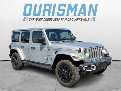 Used 2022 Jeep Wrangler Unlimited Sahara w/ Safety Group AWD/4WD image 1