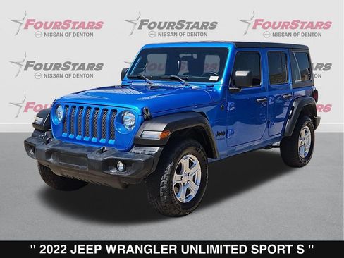 Used 2022 Jeep Wrangler Unlimited Sport AWD/4WD image 9