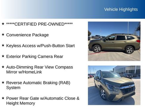 Certified 2024 Subaru Ascent Premium w/ Convenience Package image 5